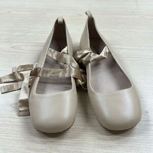 Free People That's A Wrap Ballet Flats Cream US 8